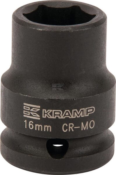 Kraftschraubereinsatz 1/2" 6-Kant 16 mm