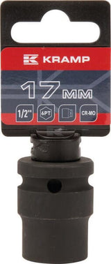 Kraftschraubereinsatz 1/2" 6-Kant 17 mm