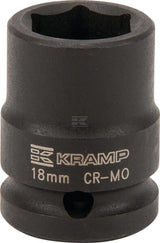 Kraftschraubereinsatz 1/2" 6-Kant 18 mm