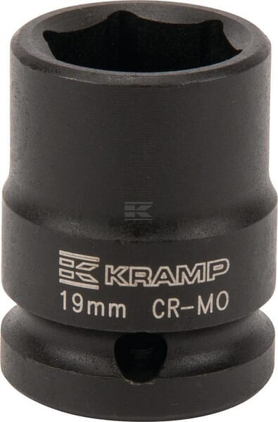 Kraftschraubereinsatz 1/2" 6-Kant 19 mm