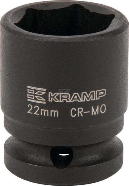 Kraftschraubereinsatz 1/2" 6-Kant 22 mm