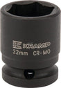 Kraftschraubereinsatz 1/2" 6-Kant 22 mm