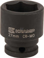 Kraftschraubereinsatz 1/2" 6-Kant 27 mm