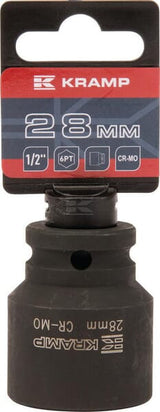 Kraftschraubereinsatz 1/2" 6-Kant 28 mm
