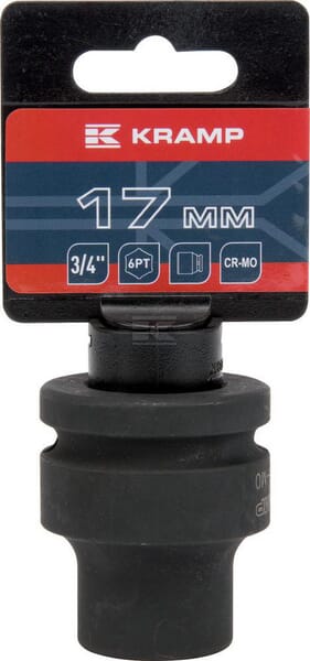 Kraftschraubereinsatz 3/4" 6-Kant 17 mm