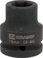Kraftschraubereinsatz 3/4" 6-Kant 19 mm