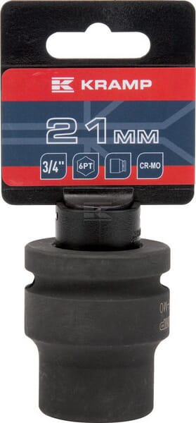 Kraftschraubereinsatz 3/4" 6-Kant 21 mm