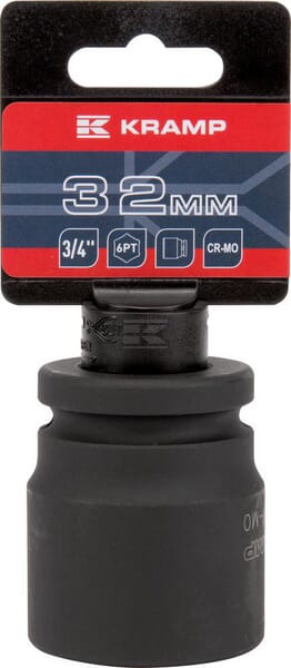 Kraftschraubereinsatz 3/4" 6-Kant 32 mm
