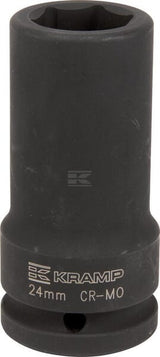 Kraftschraubereinsatz lang 3/4" 6-Kant 24 mm