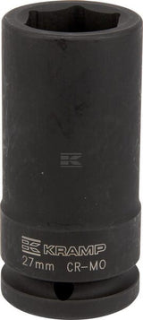 Kraftschraubereinsatz lang 3/4" 6-Kant 27 mm