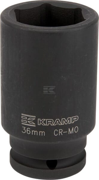 Kraftschraubereinsatz lang 3/4" 6-Kant 36 mm