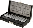 Steckschlüsselsatz 1/4" 6-Kant, 13-teilig