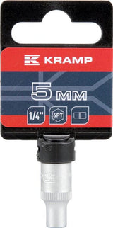 Steckschlüsseleinsatz 1/4" 6-Kant 5 mm