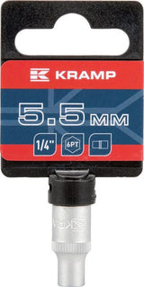 Steckschlüsseleinsatz 1/4" 6-Kant 5,5mm