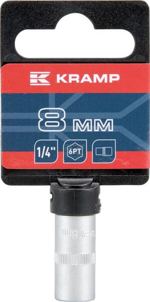 Steckschlüsseleinsatz 1/4" 6-Kant 8 mm