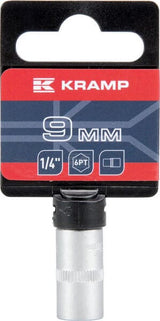Steckschlüsseleinsatz 1/4" 6-Kant 9 mm