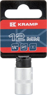 Steckschlüsseleinsatz 1/4" 6-Kant 12 mm
