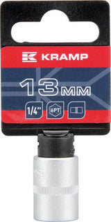 Steckschlüsseleinsatz 1/4" 6-Kant 13 mm