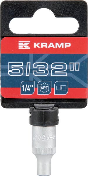 Steckschlüsseleinsatz 1/4" 6-Kant 5/32"