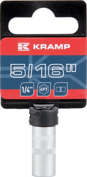 Steckschlüsseleinsatz 1/4" 6-Kant 5/16"