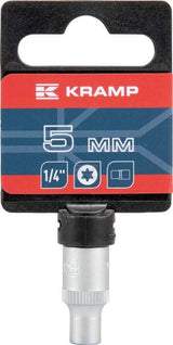 Steckschlüsseleinsatz 1/4" Torx E5