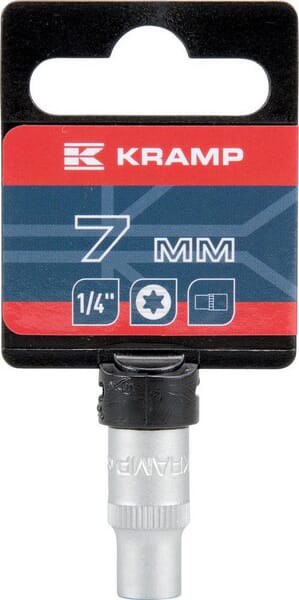 Steckschlüsseleinsatz 1/4" Torx E7