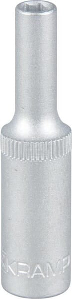 Steckschlüsseleinsatz lang 1/4" 6-Kant 4 mm
