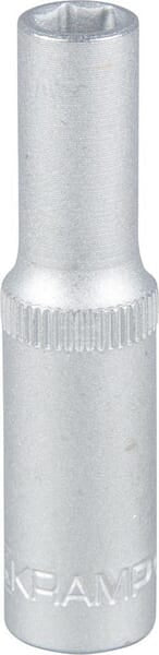 Steckschlüsseleinsatz lang 1/4" 6-Kant 6 mm