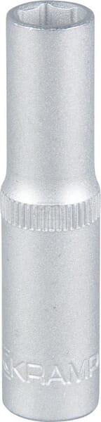 Steckschlüsseleinsatz lang 1/4" 6-Kant 7 mm