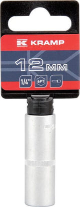 Steckschlüsseleinsatz lang 1/4" 6-Kant 12mm