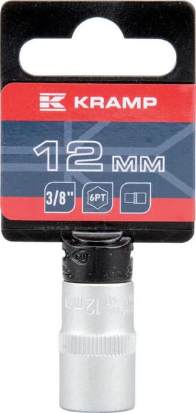 Steckschlüsseleinsatz 3/8" 6-Kant 12 mm