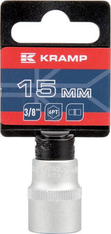 Steckschlüsseleinsatz 3/8" 6-Kant 15 mm