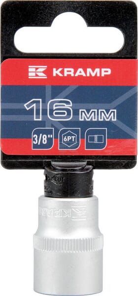 Steckschlüsseleinsatz 3/8" 6-Kant 16 mm