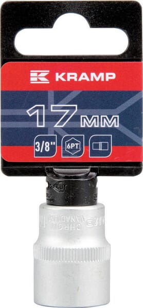 Steckschlüsseleinsatz 3/8" 6-Kant 17 mm