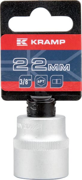 Steckschlüsseleinsatz 3/8" 6-Kant 22 mm
