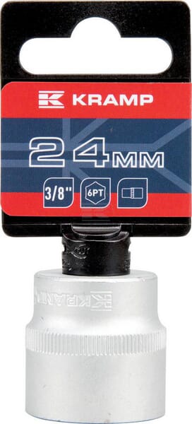 Steckschlüsseleinsatz 3/8" 6-Kant 24 mm