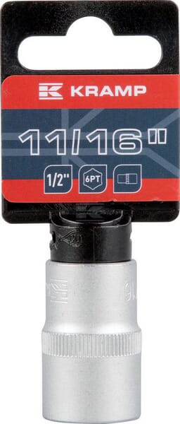 Steckschlüsseleinsatz 1/2" 6-Kant 11/16"