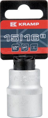 Steckschlüsseleinsatz 1/2" 6-Kant 15/16"