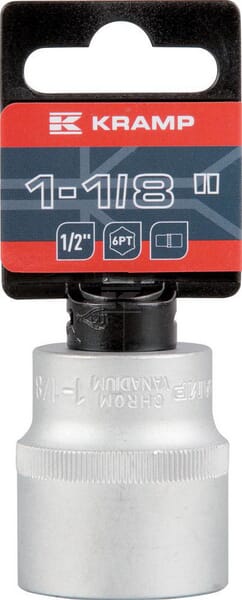 Steckschlüsseleinsatz 1/2" 6-Kant 1 1/8"