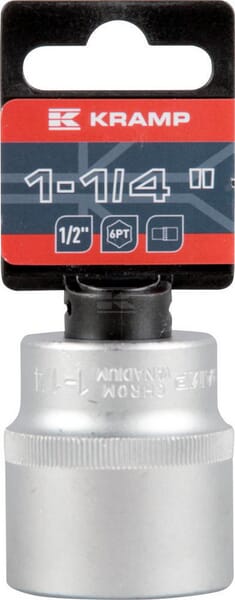 Steckschlüsseleinsatz 1/2" 6-Kant 1 1/4"
