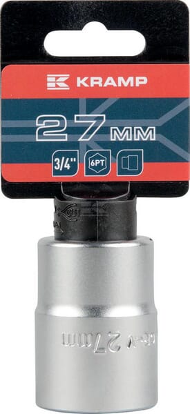Steckschlüsseleinsatz 3/4" 6-Kant 27 mm