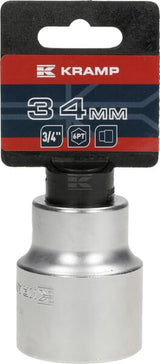 Steckschlüsseleinsatz 3/4" 6-Kant 34 mm