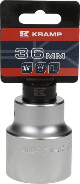 Steckschlüsseleinsatz 3/4" 6-Kant 36 mm