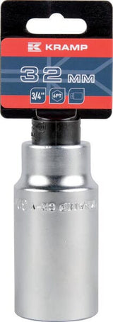 Steckschlüsseleinsatz lang 3/4" 6-Kant 32 mm