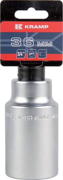 Steckschlüsseleinsatz lang 3/4" 6-Kant 36 mm