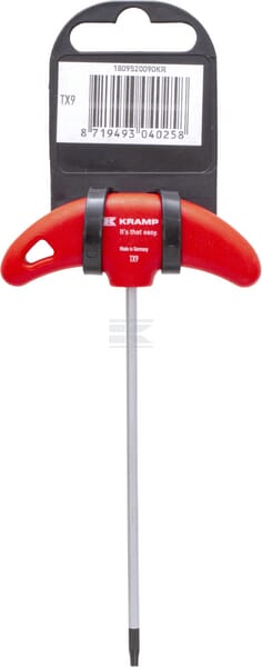Torx®-Schlüssel, T9 x 125 mm