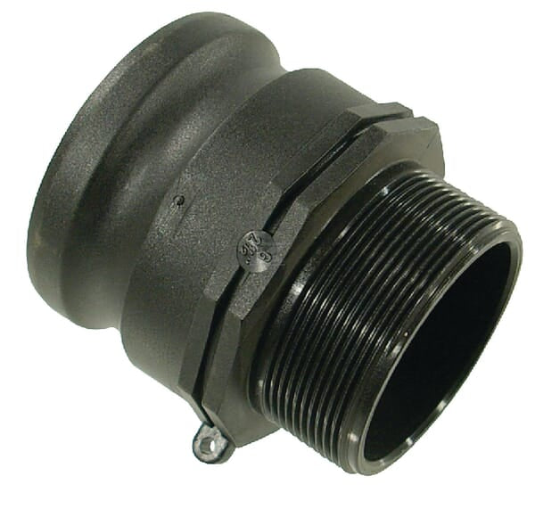 Camlock Typ F 3" Außengewinde 2-1/2" Polypropylen