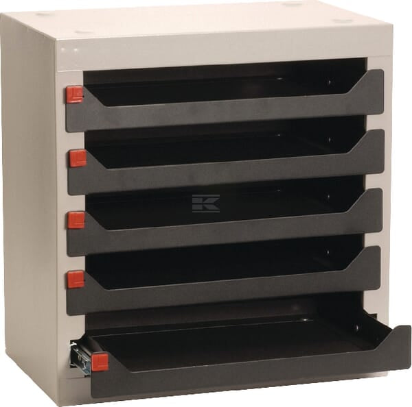 Gestell für 5 Sortimentsboxen