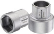 Steckschlüsseleinsatz 1/2" kurz, 19 mm
