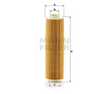 HU 514 y Ölfilterelement, metallfrei